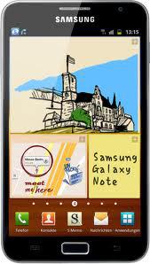 Смартфон Samsung Galaxy Note GT-N7000 Blue - Богородицк